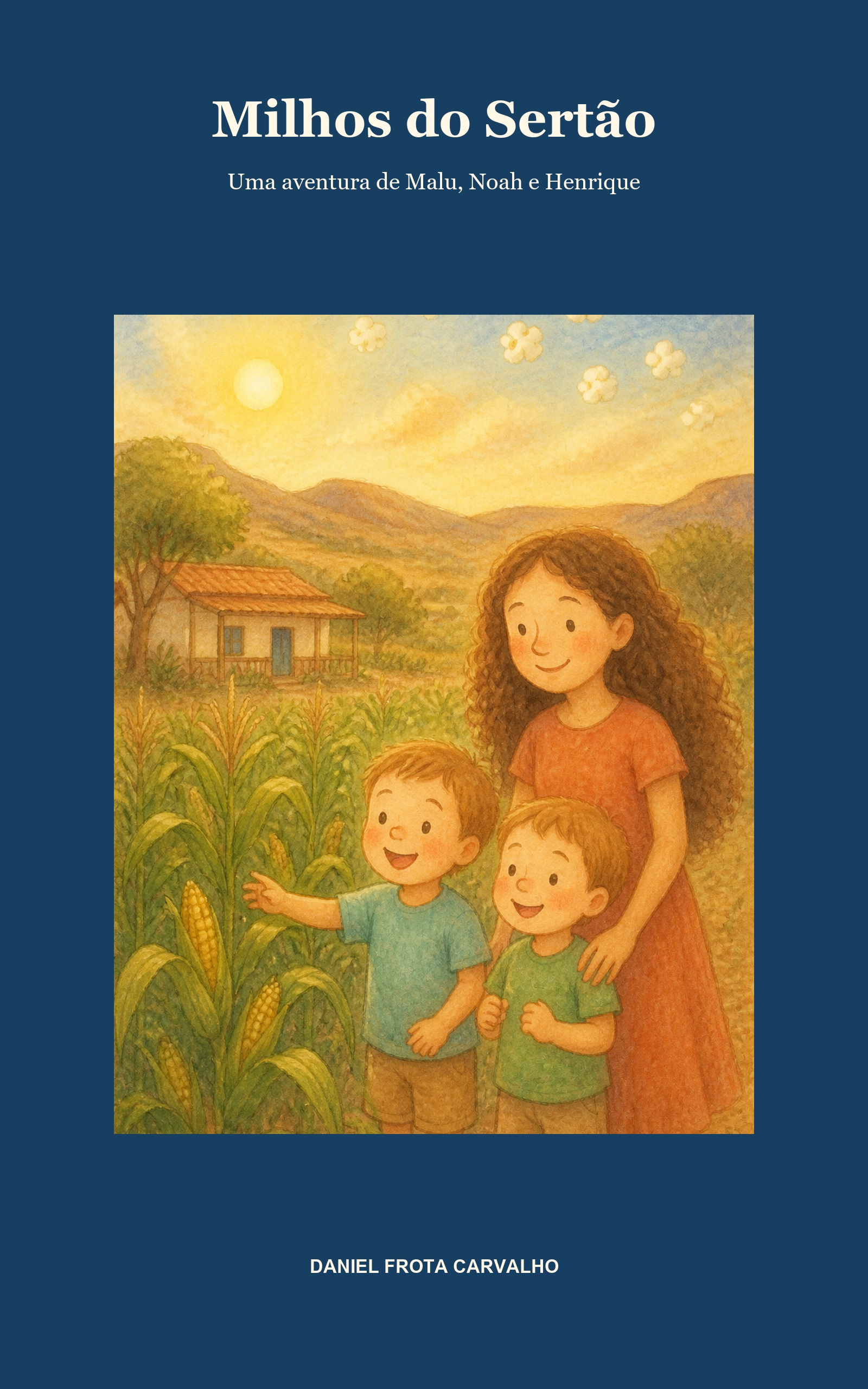 Capa do livro Milhos do Sertão